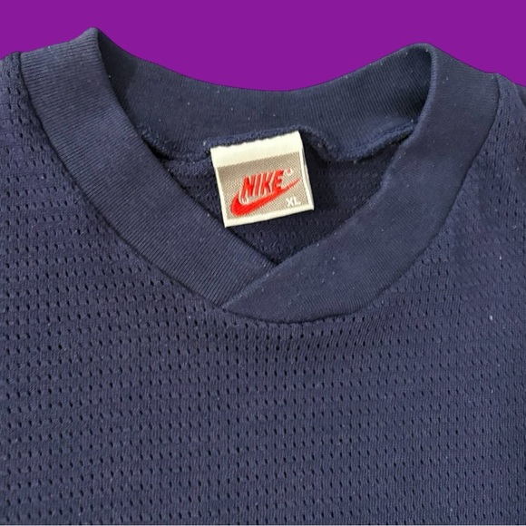 90s Nike Thermal Mesh Tee - Picture 4 of 4